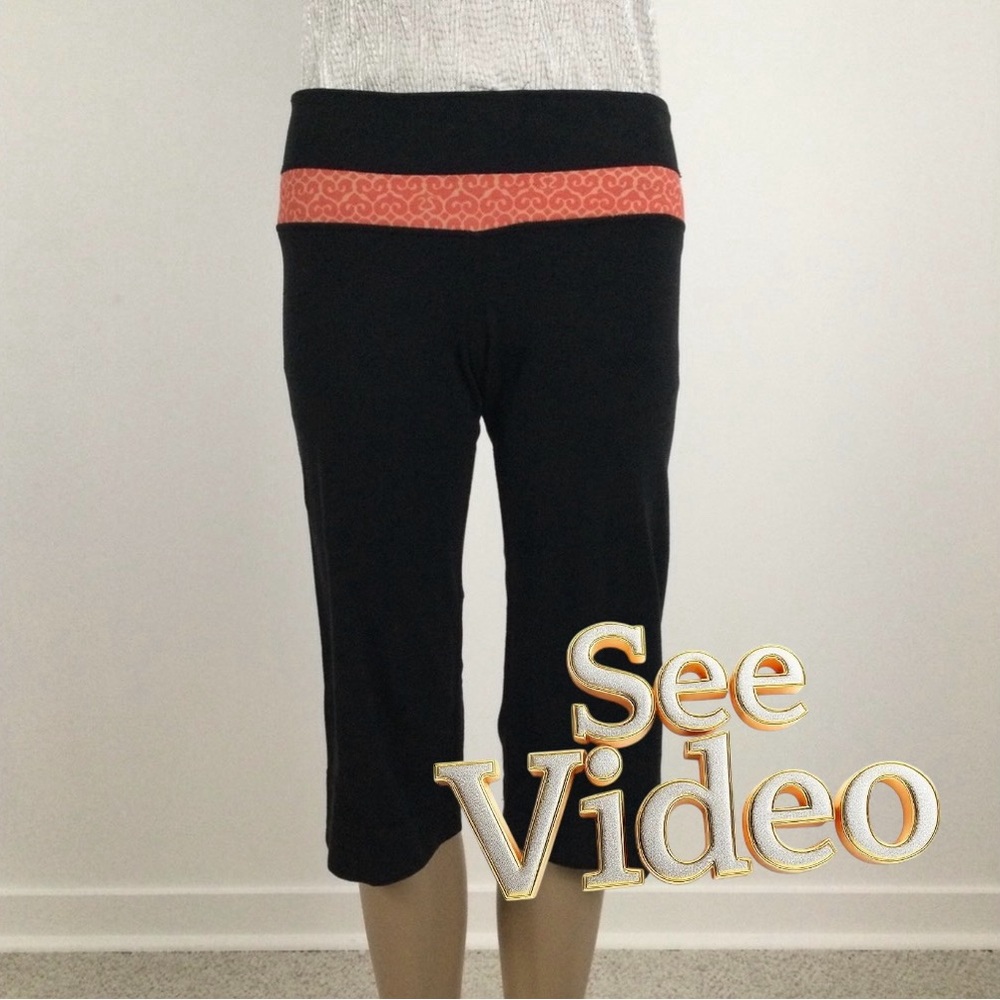 👛(ANY 2/$30) Vintage LULULEMON Athletica Groove Crops